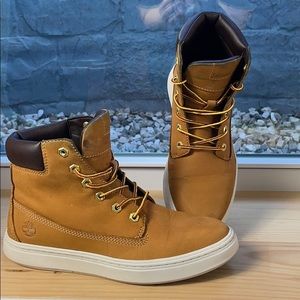 timberland eden leather square sneaker